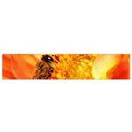 Honey Bee Takes Nectar Flano Scarf (Small) Front