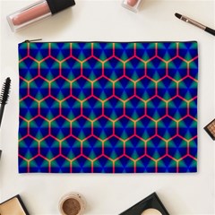 Honeycomb Fractal Art Cosmetic Bag (xl) by Nexatart