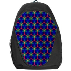 Honeycomb Fractal Art Backpack Bag