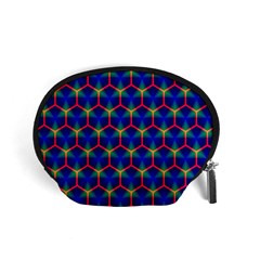 Honeycomb Fractal Art Accessory Pouches (small) 