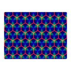 Honeycomb Fractal Art Double Sided Flano Blanket (mini) 