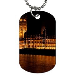 Houses Of Parliament Dog Tag (one Side)