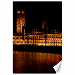 Houses Of Parliament Canvas 12  X 18  