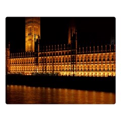 Houses Of Parliament Double Sided Flano Blanket (large) 