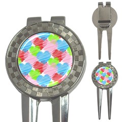 Holidays Occasions Valentine 3-in-1 Golf Divots by Nexatart