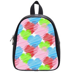 Holidays Occasions Valentine School Bags (small)  by Nexatart