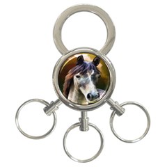 Horse Horse Portrait Animal 3-ring Key Chains by Nexatart