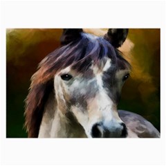 Horse Horse Portrait Animal Large Glasses Cloth by Nexatart