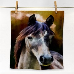 Horse Horse Portrait Animal Face Towel by Nexatart