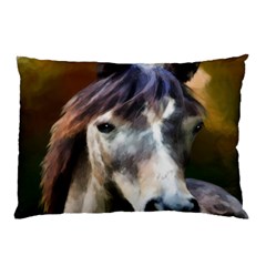 Horse Horse Portrait Animal Pillow Case by Nexatart