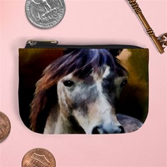 Horse Horse Portrait Animal Mini Coin Purses by Nexatart