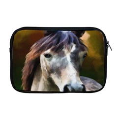 Horse Horse Portrait Animal Apple Macbook Pro 17  Zipper Case by Nexatart