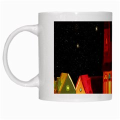 Market Christmas Light White Mugs by Nexatart