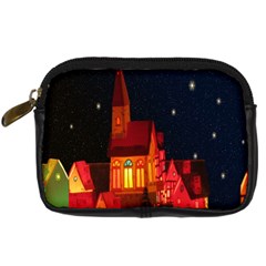 Market Christmas Light Digital Camera Cases by Nexatart