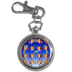 Illustration Fish Pattern Key Chain Watches