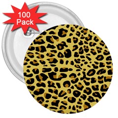 Jaguar Fur 3  Buttons (100 Pack)  by Nexatart