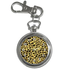 Jaguar Fur Key Chain Watches by Nexatart