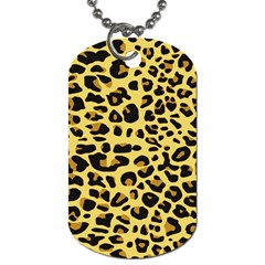 Jaguar Fur Dog Tag (two Sides) by Nexatart