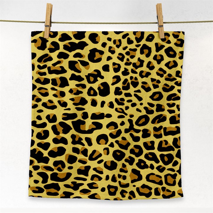 Jaguar Fur Face Towel