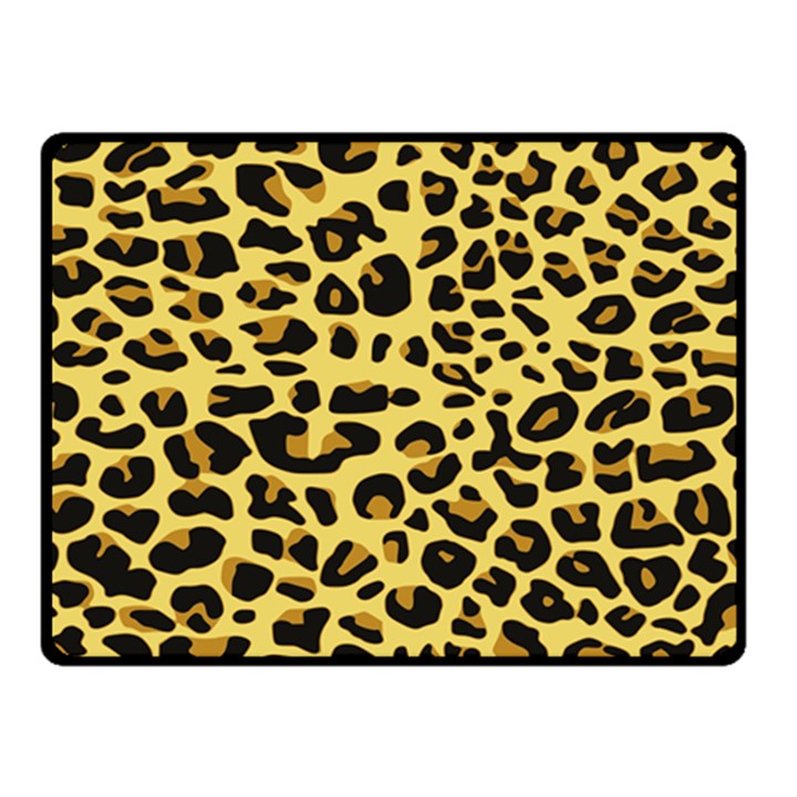 Jaguar Fur Double Sided Fleece Blanket (Small) 