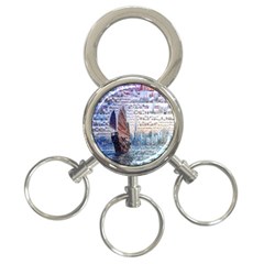 Hong Kong Travel 3-ring Key Chains by Nexatart