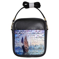 Hong Kong Travel Girls Sling Bags by Nexatart