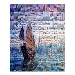 Hong Kong Travel Shower Curtain 60  X 72  (medium)  by Nexatart