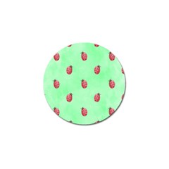 Ladybug Pattern Golf Ball Marker (4 Pack)