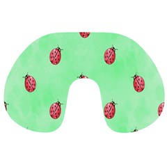 Ladybug Pattern Travel Neck Pillows by Nexatart