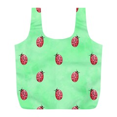 Ladybug Pattern Full Print Recycle Bags (l) 