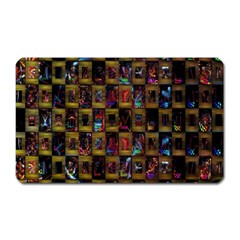 Kaleidoscope Pattern Abstract Art Magnet (rectangular)