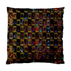 Kaleidoscope Pattern Abstract Art Standard Cushion Case (two Sides) by Nexatart