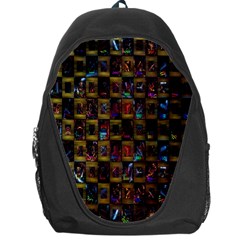 Kaleidoscope Pattern Abstract Art Backpack Bag