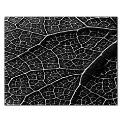 Leaf Pattern  B&w Rectangular Jigsaw Puzzl