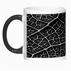 Leaf Pattern  B&w Morph Mugs