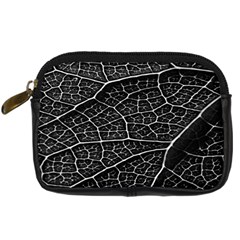 Leaf Pattern  B&w Digital Camera Cases