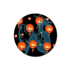 Lampion Magnet 3  (round)