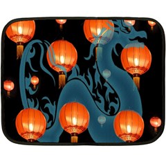 Lampion Double Sided Fleece Blanket (mini) 