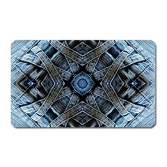 Jeans Background Magnet (rectangular) by Nexatart