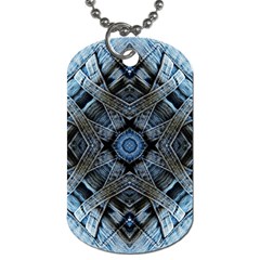 Jeans Background Dog Tag (two Sides)