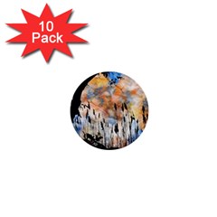 Landscape Sunset Sky Summer 1  Mini Buttons (10 pack) 