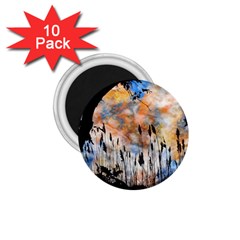 Landscape Sunset Sky Summer 1.75  Magnets (10 pack) 