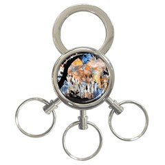 Landscape Sunset Sky Summer 3-ring Key Chains by Nexatart