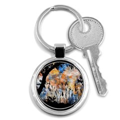 Landscape Sunset Sky Summer Key Chains (Round) 