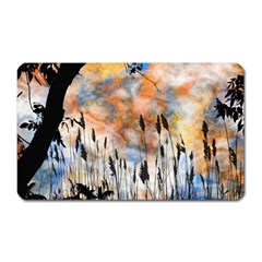 Landscape Sunset Sky Summer Magnet (rectangular) by Nexatart