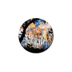 Landscape Sunset Sky Summer Golf Ball Marker (4 pack)