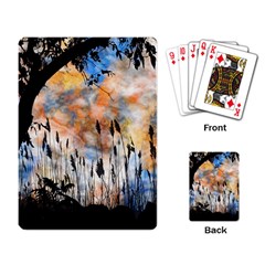 Landscape Sunset Sky Summer Playing Card