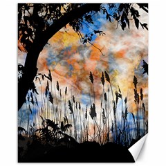 Landscape Sunset Sky Summer Canvas 16  x 20  