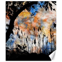 Landscape Sunset Sky Summer Canvas 20  x 24  