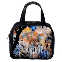 Landscape Sunset Sky Summer Classic Handbags (One Side)